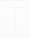 vidaXL - Dressoir - 60x30x75 - cm - bewerkt - hout - wit