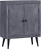 vidaXL - Dressoir - 60x30x76 - cm - massief - mangohout