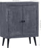 vidaXL - Dressoir - 60x30x76 - cm - massief - mangohout