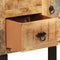 vidaXL - Dressoir - 60x30x76 - cm - massief - mangohout
