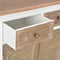 vidaXL - Dressoir - 60x30x80 - cm - massief - hout - wit