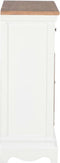 vidaXL - Dressoir - 60x30x80 - cm - massief - hout - wit