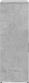 vidaXL - Dressoir - 60x30x84 - cm - bewerkt - hout - betongrijs