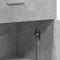 vidaXL - Dressoir - 60x30x84 - cm - bewerkt - hout - betongrijs