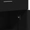 vidaXL - Dressoir - 60x30x84 - cm - bewerkt - hout - zwart