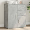 vidaXL - Dressoir - 60x31x70 - cm - bewerkt - hout - betongrijs