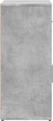 vidaXL - Dressoir - 60x31x70 - cm - bewerkt - hout - betongrijs
