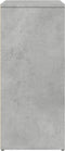 vidaXL - Dressoir - 60x31x70 - cm - bewerkt - hout - betongrijs