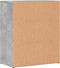 vidaXL - Dressoir - 60x31x70 - cm - bewerkt - hout - betongrijs