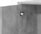 vidaXL - Dressoir - 60x31x70 - cm - bewerkt - hout - betongrijs