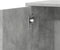vidaXL - Dressoir - 60x31x70 - cm - bewerkt - hout - betongrijs