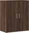 vidaXL - Dressoir - 60x31x70 - cm - bewerkt - hout - bruin - eikenkleurig