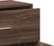 vidaXL - Dressoir - 60x31x70 - cm - bewerkt - hout - bruin - eikenkleurig