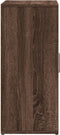 vidaXL - Dressoir - 60x31x70 - cm - bewerkt - hout - bruin - eikenkleurig