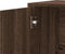 vidaXL - Dressoir - 60x31x70 - cm - bewerkt - hout - bruin - eikenkleurig