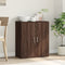 vidaXL - Dressoir - 60x31x70 - cm - bewerkt - hout - bruin - eikenkleurig