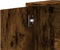 vidaXL - Dressoir - 60x31x70 - cm - bewerkt - hout - gerookt - eikenkleurig