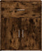 vidaXL - Dressoir - 60x31x70 - cm - bewerkt - hout - gerookt - eikenkleurig
