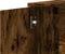 vidaXL - Dressoir - 60x31x70 - cm - bewerkt - hout - gerookt - eikenkleurig