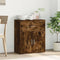 vidaXL - Dressoir - 60x31x70 - cm - bewerkt - hout - gerookt - eikenkleurig