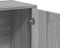 vidaXL - Dressoir - 60x31x70 - cm - bewerkt - hout - grijs - sonoma