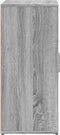 vidaXL - Dressoir - 60x31x70 - cm - bewerkt - hout - grijs - sonoma
