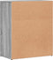 vidaXL - Dressoir - 60x31x70 - cm - bewerkt - hout - grijs - sonoma