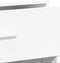 vidaXL - Dressoir - 60x31x70 - cm - bewerkt - hout - wit