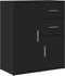 vidaXL - Dressoir - 60x31x70 - cm - bewerkt - hout - zwart
