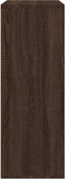 vidaXL - Dressoir - 60x31x84 - cm - bewerkt - hout - bruin - eikenkleur