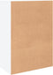vidaXL - Dressoir - 60x31x84 - cm - bewerkt - hout - wit