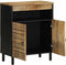 vidaXL - Dressoir - 60x33,5x75 - cm - massief - ruw - mangohout