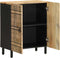 vidaXL - Dressoir - 60x33,5x75 - cm - massief - ruw - mangohout