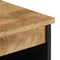 vidaXL - Dressoir - 60x33,5x75 - cm - massief - ruw - mangohout
