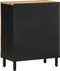 vidaXL - Dressoir - 60x33,5x75 - cm - massief - ruw - mangohout