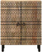 vidaXL - Dressoir - 60x33,5x75 - cm - massief - ruw - mangohout