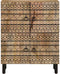 vidaXL - Dressoir - 60x33,5x75 - cm - massief - ruw - mangohout
