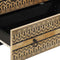 vidaXL - Dressoir - 60x33,5x75 - cm - massief - ruw - mangohout