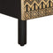 vidaXL - Dressoir - 60x33,5x75 - cm - massief - ruw - mangohout