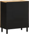 vidaXL - Dressoir - 60x33,5x75 - cm - massief - ruw - mangohout