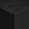 vidaXL - Dressoir - 60x33x75 - cm - bewerkt - hout - zwart