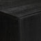 vidaXL - Dressoir - 60x33x75 - cm - bewerkt - hout - zwart