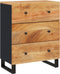 vidaXL - Dressoir - 60x33x75 - cm - massief - acaciahout