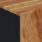 vidaXL - Dressoir - 60x33x75 - cm - massief - acaciahout