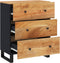 vidaXL - Dressoir - 60x33x75 - cm - massief - acaciahout
