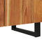 vidaXL - Dressoir - 60x33x75 - cm - massief - acaciahout