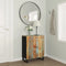 vidaXL - Dressoir - 60x33x75 - cm - massief - gerecycled - hout