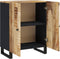 vidaXL - Dressoir - 60x33x75 - cm - massief - mangohout