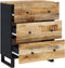 vidaXL - Dressoir - 60x33x75 - cm - massief - mangohout