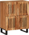 vidaXL - Dressoir - 60x34x75 - cm - massief - acaciahout